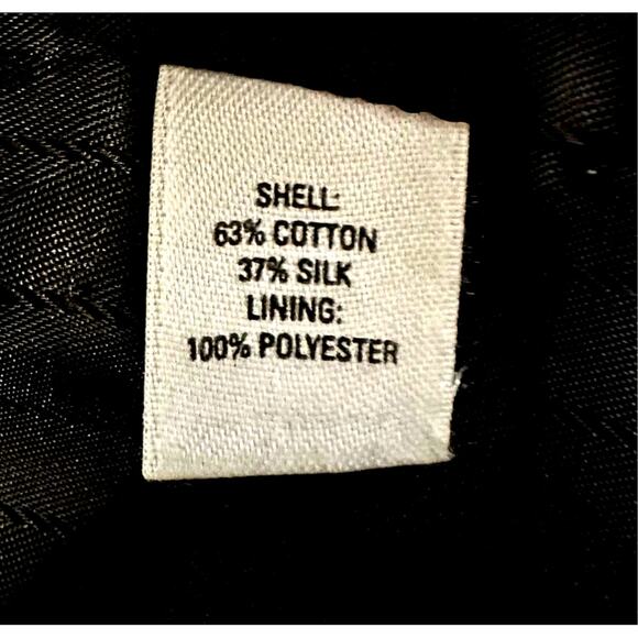 Hinge Nordstrom Silk Blend Satin Tuxedo Blazer 1 Button Roll Tab Black Medium - Picture 11 of 12